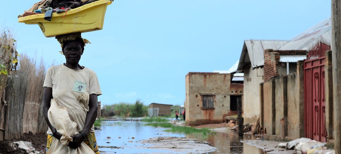 This mother of five decided to move from Tanganyika, Democratic Republic of the Congo. (file) This mother of five decided to move from Tanganyika, Democratic Republic of the Congo. (file)