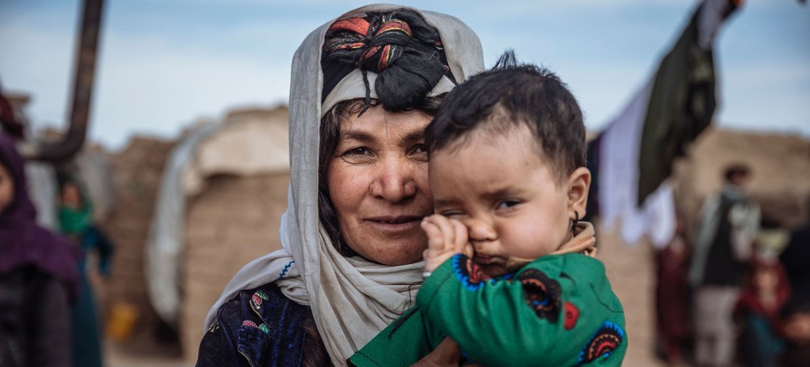 People displaced by insecurity in Afghanistan shelter at a Camp in western Herat province. People displaced by insecurity in Afghanistan shelter at a Camp in western Herat province.