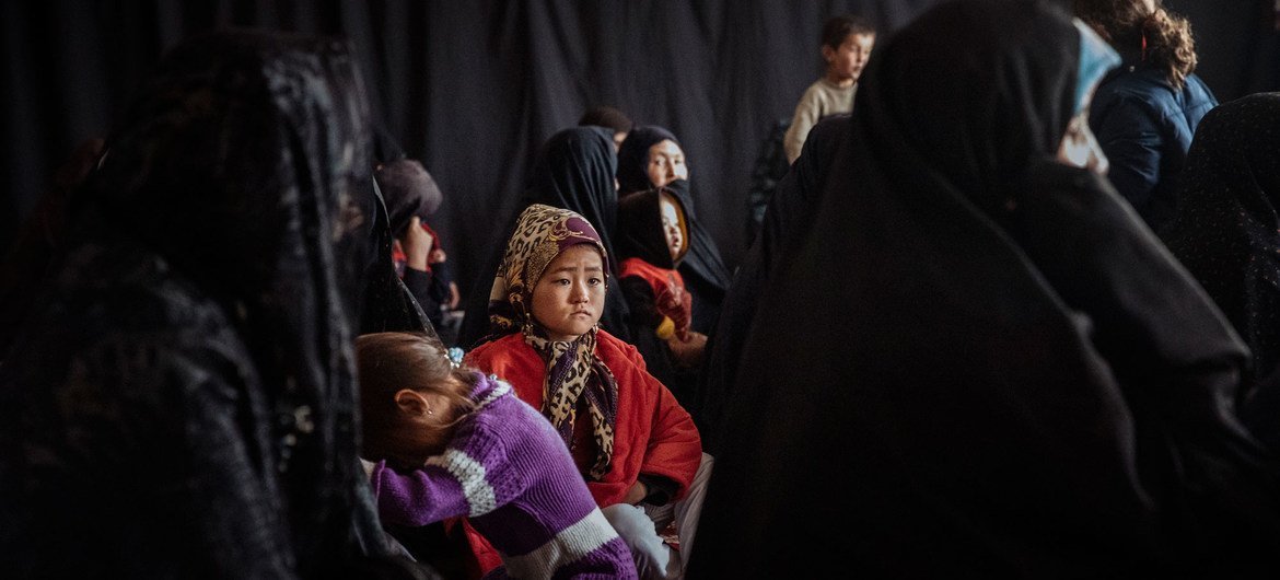 A community in an isolated area of Afghanistan relies on mobile clinics run by humanitarian agencies for primary health care. A community in an isolated area of Afghanistan relies on mobile clinics run by humanitarian agencies for primary health care.