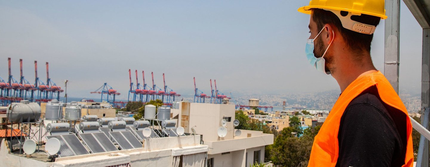 The UN Development Programme has been supporting reconstruction efforts including the installation of solar power panels. The UN Development Programme has been supporting reconstruction efforts including the installation of solar power panels.