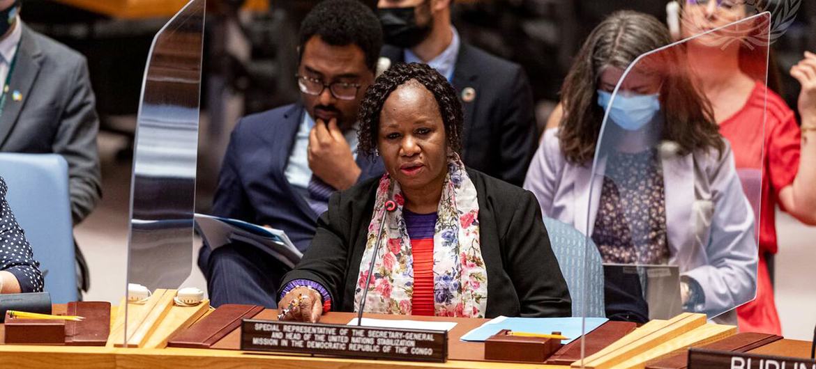 UN Special Representative Bintou Keita updates the Security Council on the Democratic Republic of the Congo (DRC). UN Special Representative Bintou Keita updates the Security Council on the Democratic Republic of the Congo (DRC).