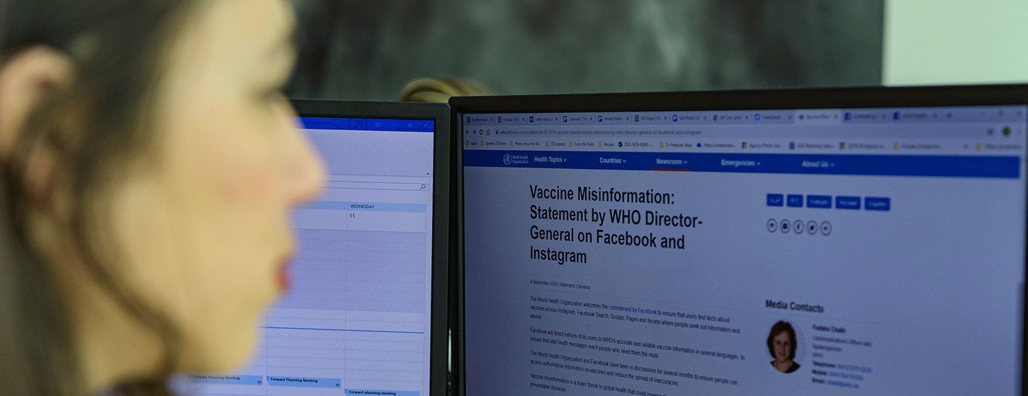 The UN is working to address the proliferation of vaccine misinformation (file) The UN is working to address the proliferation of vaccine misinformation (file)