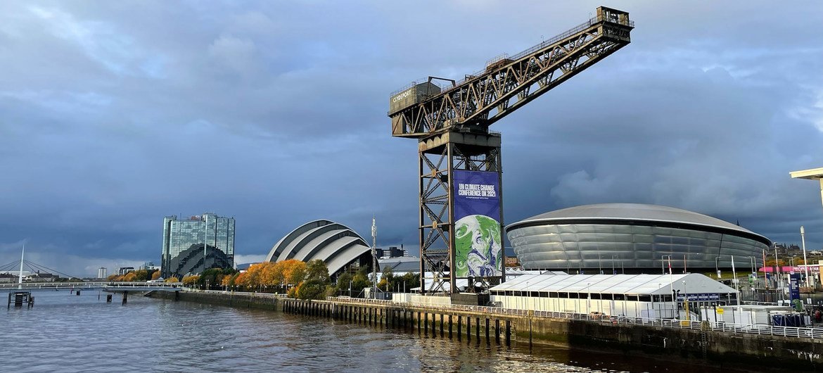 COP26 is being held at the Scottish Event Campus, a Green Tourism Award-winning event space in the heart of Glasgow. COP26 is being held at the Scottish Event Campus, a Green Tourism Award-winning event space in the heart of Glasgow.