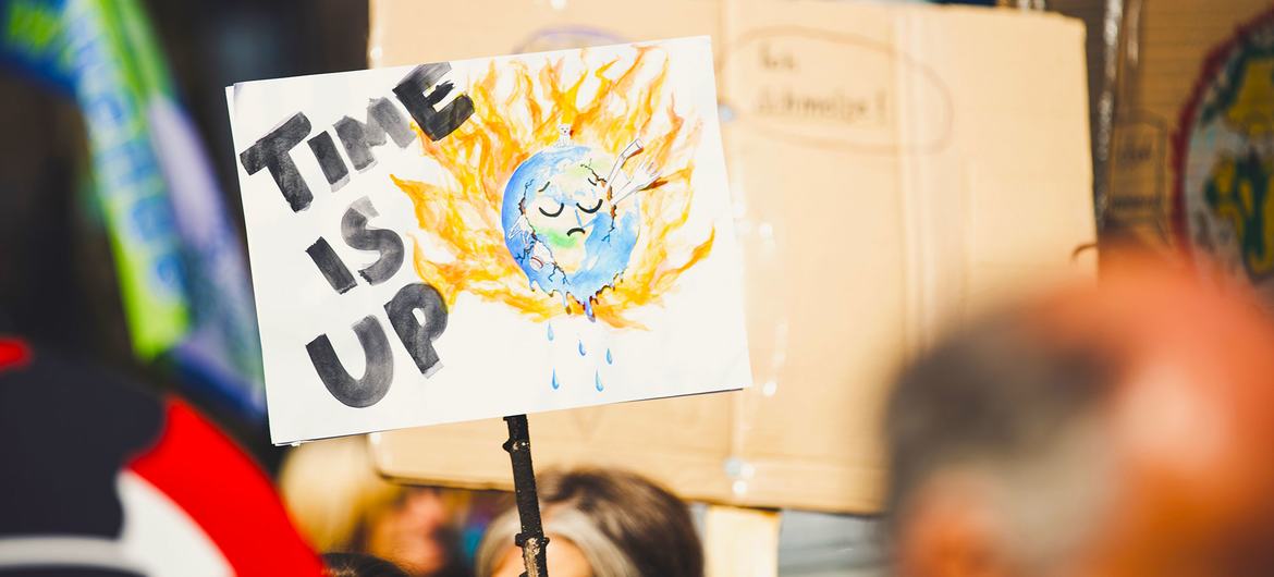 People protest in Germany as part of global climate change demonstrations. (file) People protest in Germany as part of global climate change demonstrations. (file)