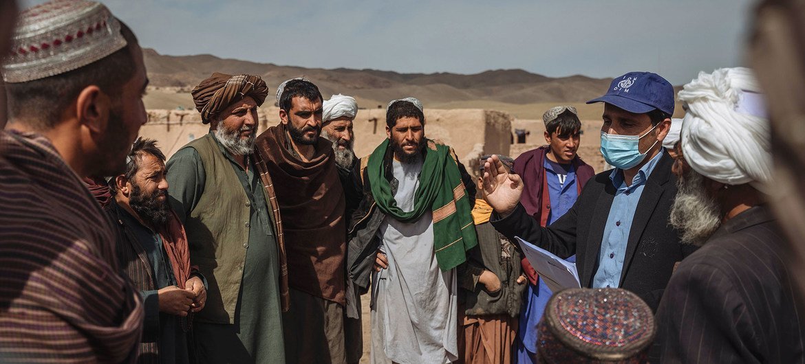 IOM are supporting displaced families in Afghanistan, providing emergency shelter and protection. IOM are supporting displaced families in Afghanistan, providing emergency shelter and protection.