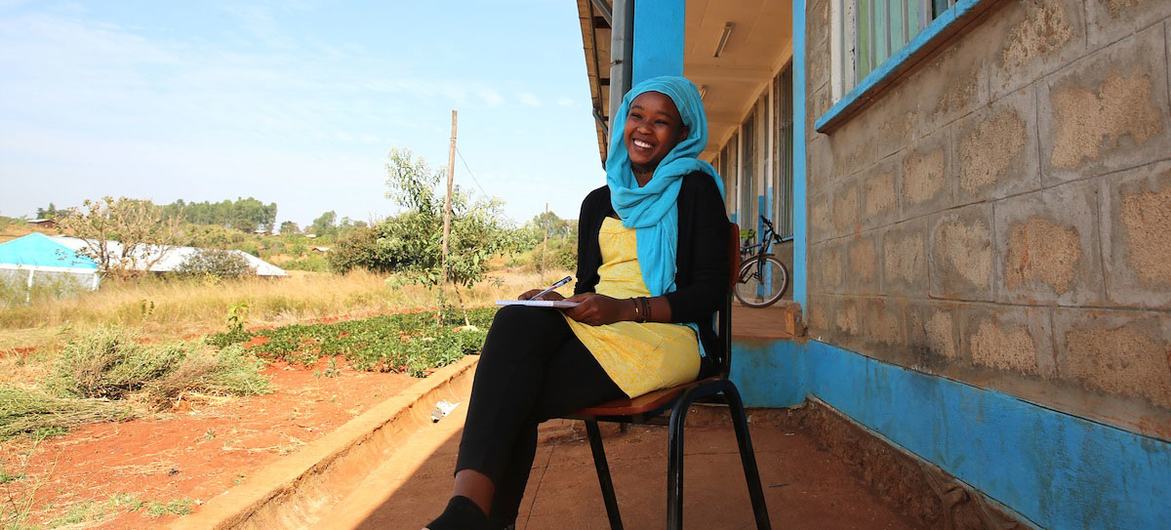 At age nine, Bchiote Moorice fled embattled Democratic Republic of the Congo (DRC) for her safety. At age nine, Bchiote Moorice fled embattled Democratic Republic of the Congo (DRC) for her safety.