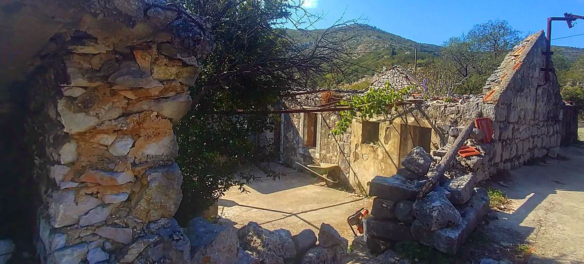 More than 25 years after the Bosnian war ended, remnants remain in the village of Čvaljin, Bosnia and Herzegovina. More than 25 years after the Bosnian war ended, remnants remain in the village of Čvaljin, Bosnia and Herzegovina.