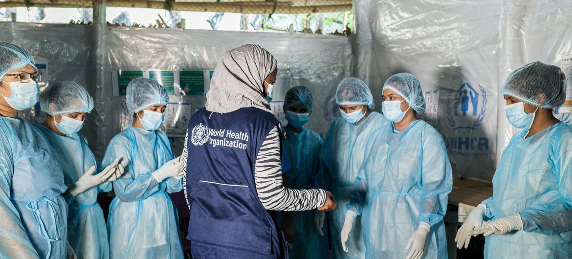 The World Health Organization (WHO) and others are providing technical support for a vaccination drive to inoculate Rohingya refugees in Cox’s Bazar. The World Health Organization (WHO) and others are providing technical support for a vaccination drive to inoculate Rohingya refugees in Cox’s Bazar.