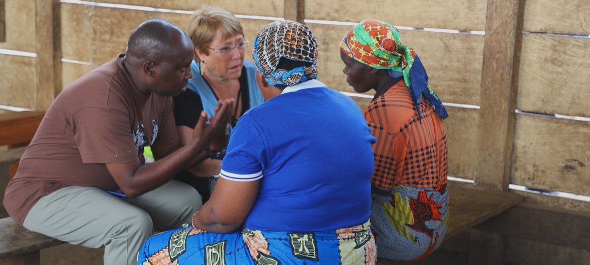 United Nations High Commissioner for Human Rights, Michelle Bachelet, visits Bunia in the Democratic Republic of the Congo (January 2020). United Nations High Commissioner for Human Rights, Michelle Bachelet, visits Bunia in the Democratic Republic of the Congo (January 2020).
