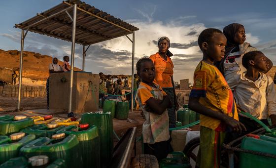 A displaced family in Kaya, Burkina Faso. A displaced family in Kaya, Burkina Faso.