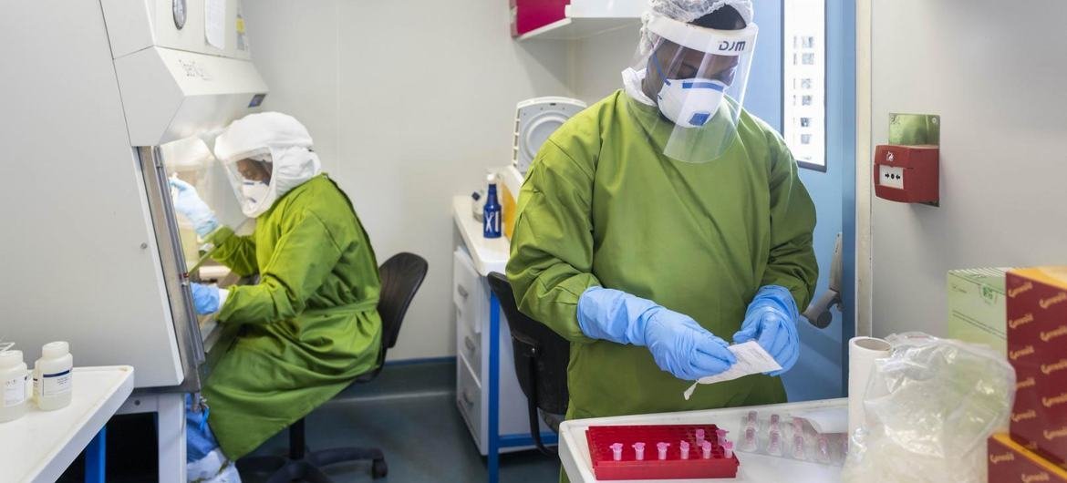 The World Health Organization is helping countries strengthen their testing capacity for SARS-CoV-2, the virus that causes COVID-19. 
