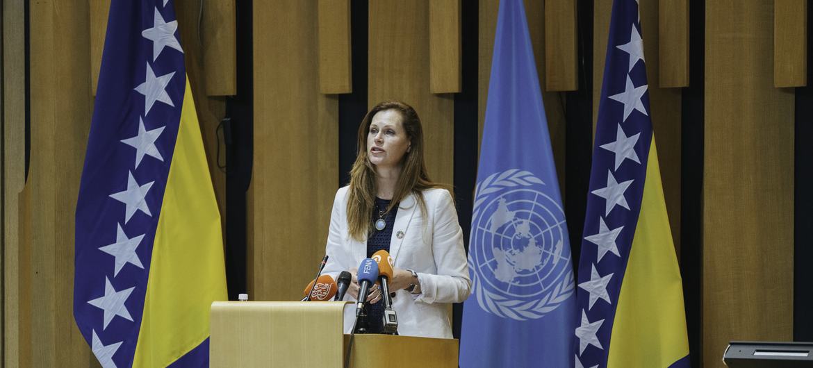 Ingrid Macdonald, Coordonnatrice résidente des Nations Unies en Bosnie-Herzégovine
