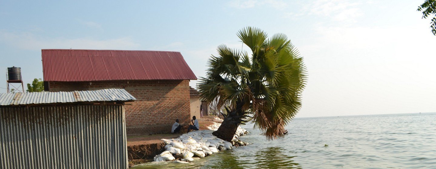 Flooding in Lake Albert region of Uganda Flooding in Lake Albert region of Uganda