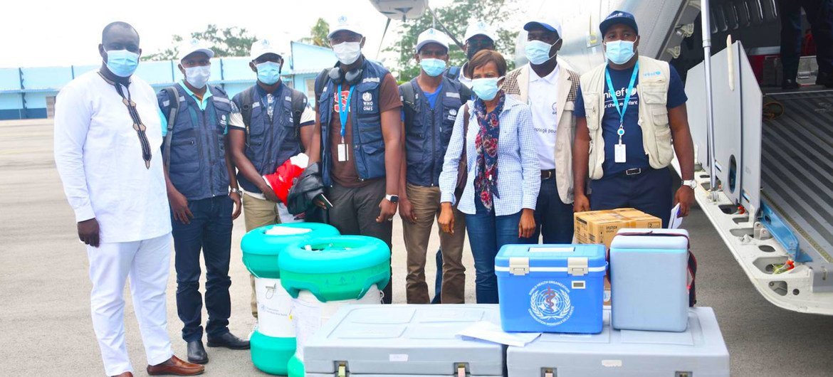 Cote d’Ivoire has launched an Ebola vaccination campaign for its frontline workers. Cote d’Ivoire has launched an Ebola vaccination campaign for its frontline workers.