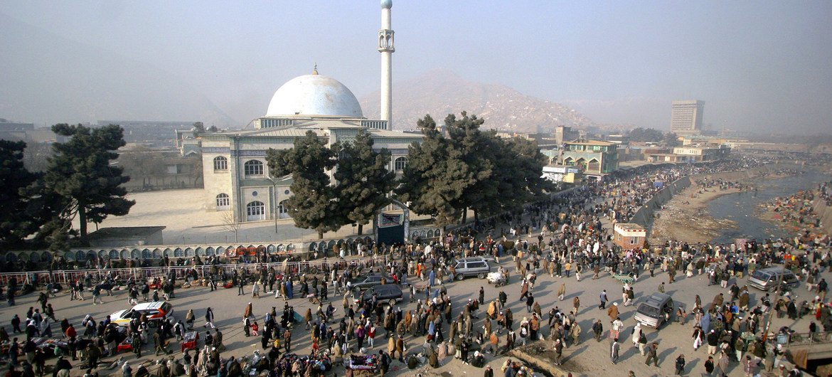 The Pul-e-Kheshti Mosque in Kabul, Afghanistan. (file photo) The Pul-e-Kheshti Mosque in Kabul, Afghanistan. (file photo)
