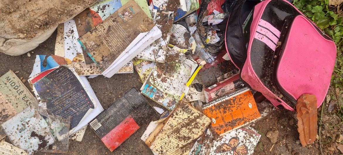 The Salhiyya family's personal belongings after the demolition of their home in East Jerusalem. The Salhiyya family's personal belongings after the demolition of their home in East Jerusalem.