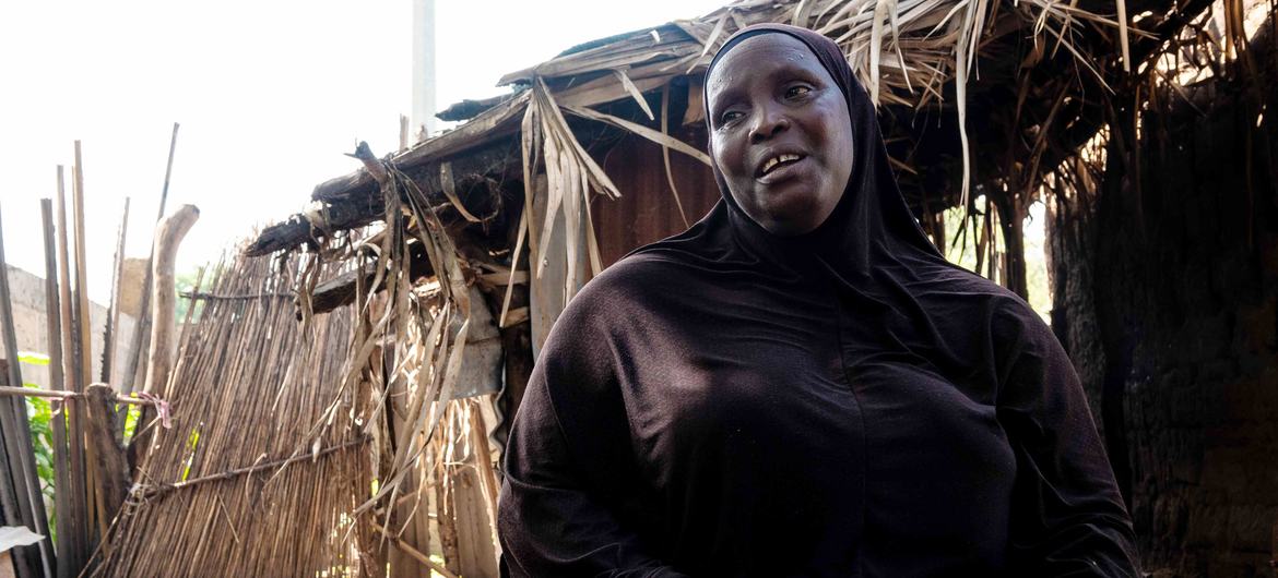 Isatou Ceesay, a victim of the Gambian 'witch hunt' campaign.