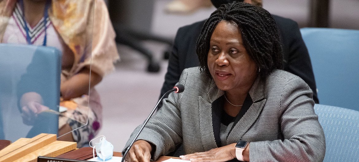 Martha Ama Akyaa Pobee, UN Assistant Secretary-General for Africa, briefs the Security Council. (file) Martha Ama Akyaa Pobee, UN Assistant Secretary-General for Africa, briefs the Security Council. (file)