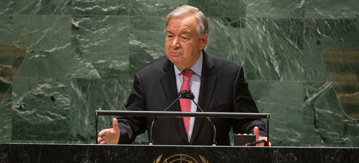 UN Secretary-General António Guterres (file photo). UN Secretary-General António Guterres (file photo).