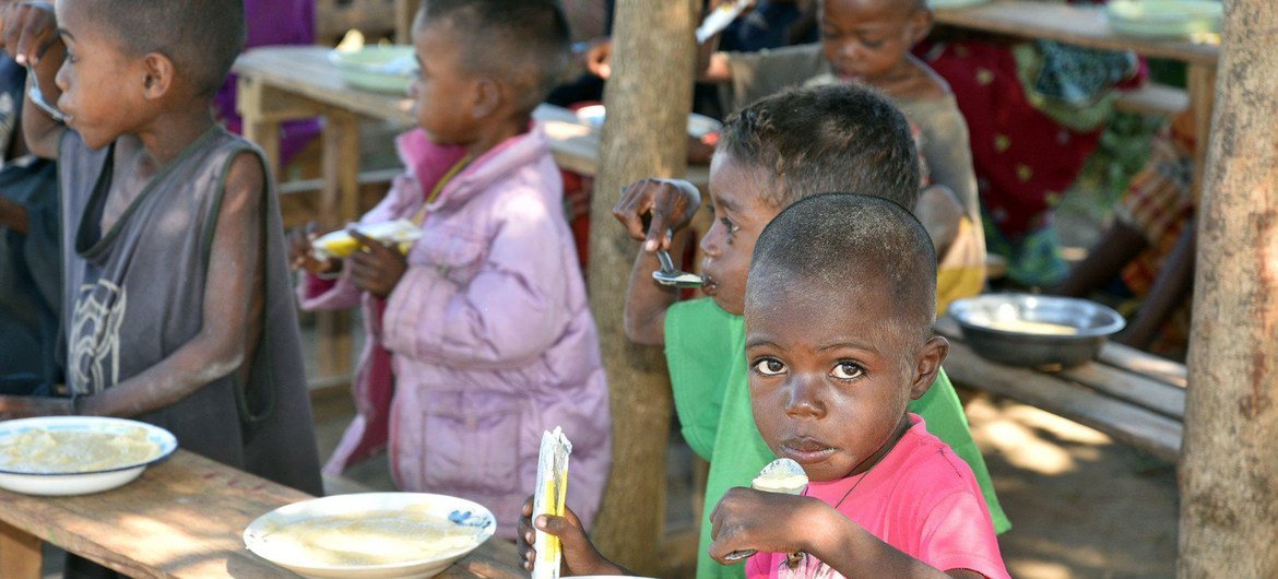 The elderly population and malnourished children in the drought-affected regions of southern Madagascar are particularly vulnerable The elderly population and malnourished children in the drought-affected regions of southern Madagascar are particularly vulnerable
