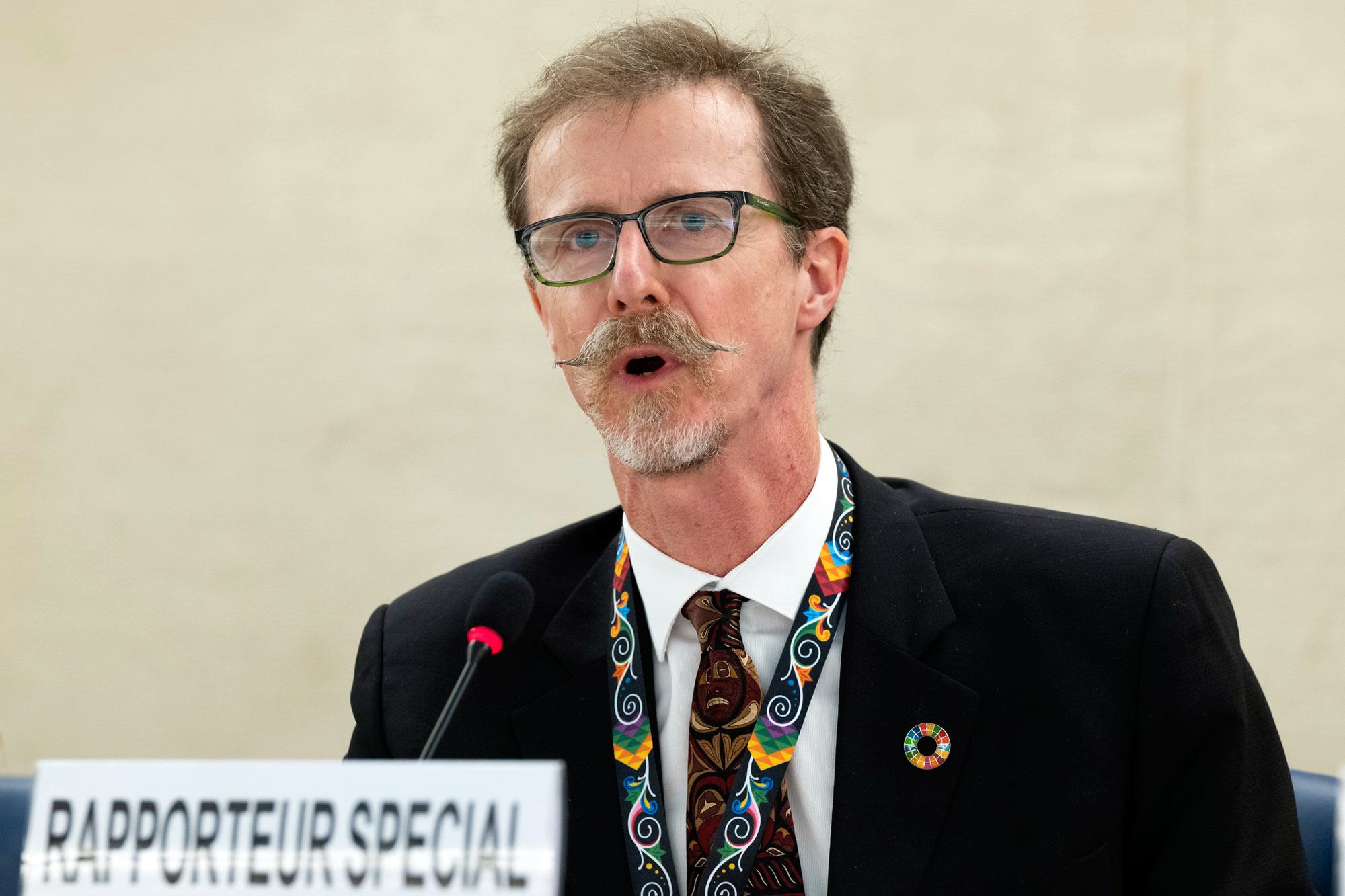 David Boyd, Special Rapporteur on human rights and the environment.