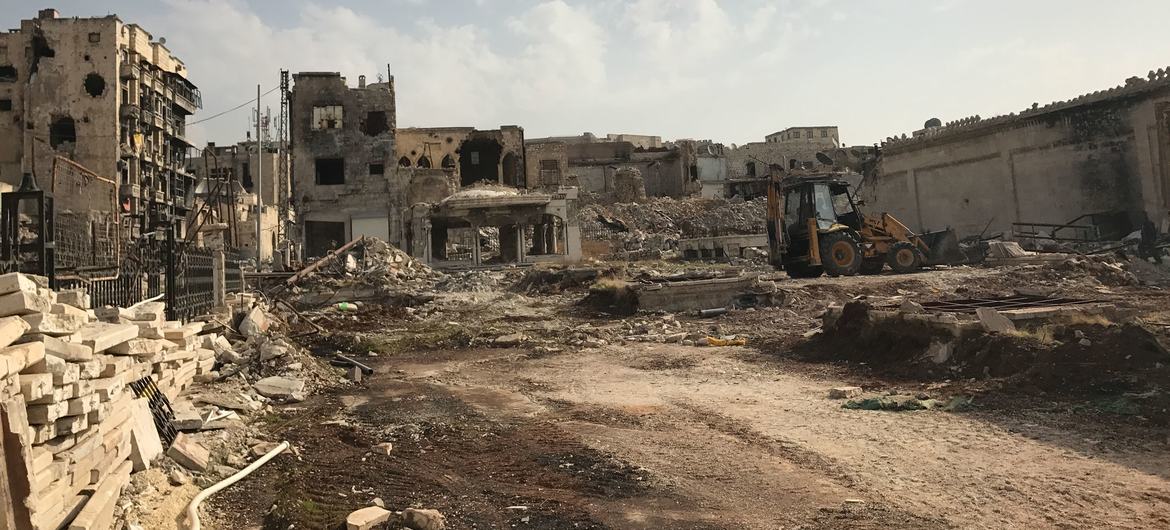 Chemical weapons were allegedly used in Aleppo city, Syria. Chemical weapons were allegedly used in Aleppo city, Syria.