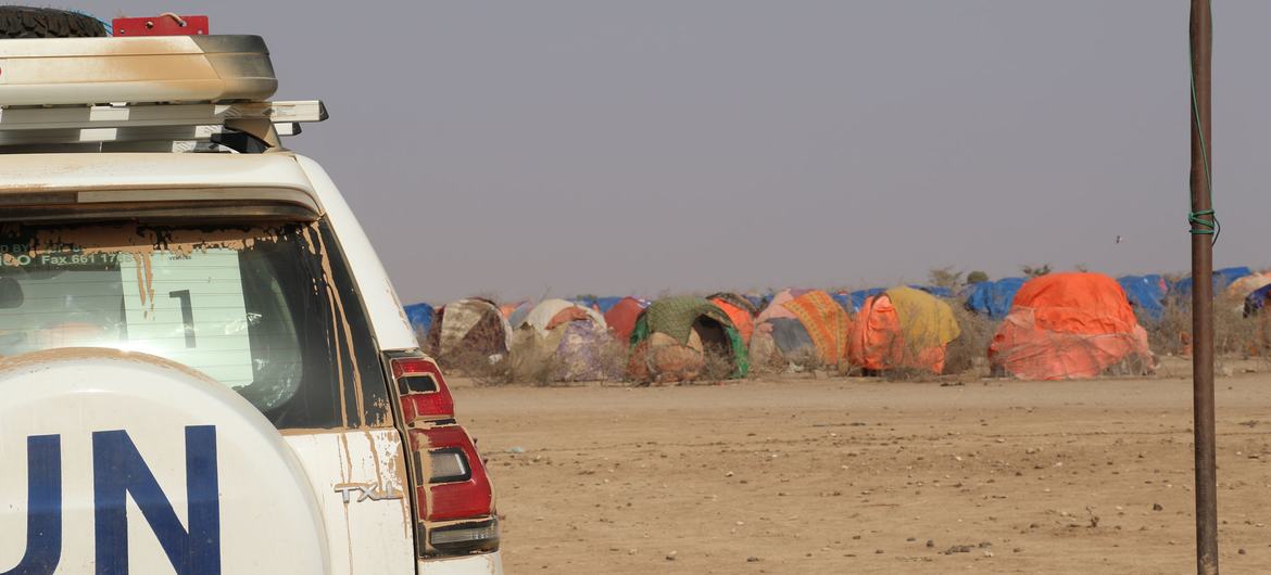 IDPs site in Shabelle Zone of Somali Region, Ethiopia. IDPs site in Shabelle Zone of Somali Region, Ethiopia.