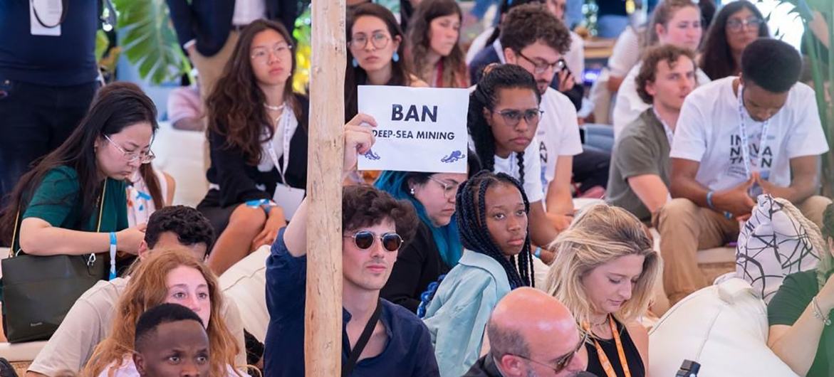 The UN Ocean Conference’s Youth and Innovation Forum in Lisbon, Portugal.