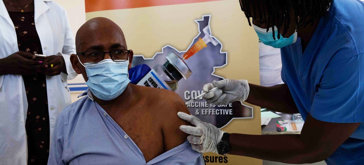 South Sudan stepped up its COVID-19 vaccination programme in April.