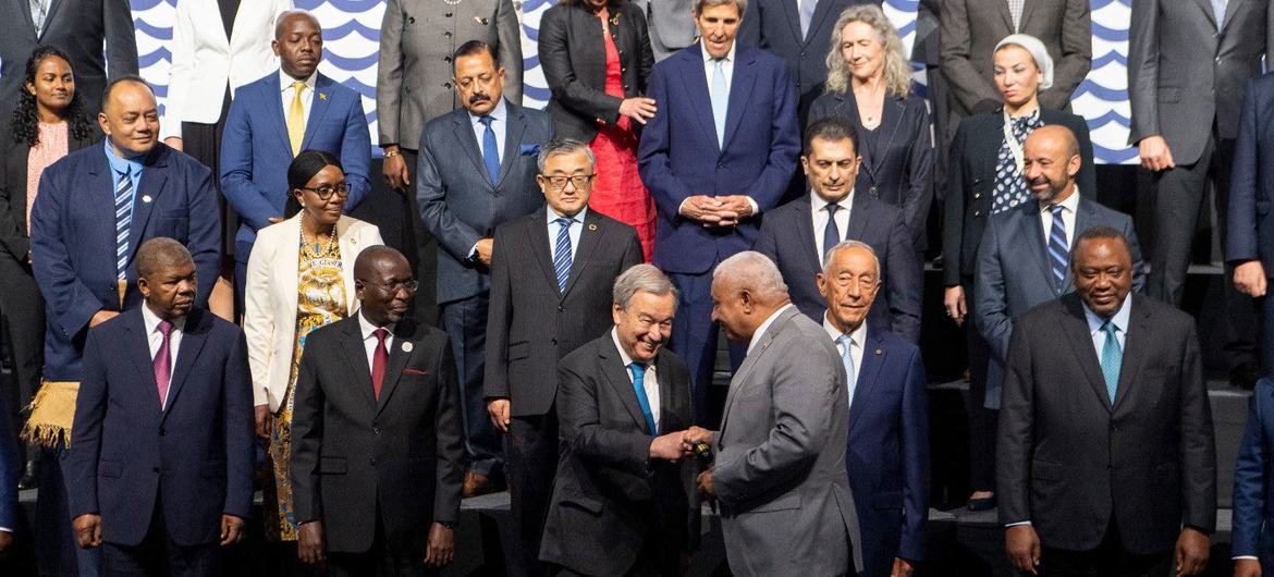 The UN Ocean Conference in Altice Arena, Lisbon, Portugal The UN Ocean Conference in Altice Arena, Lisbon, Portugal