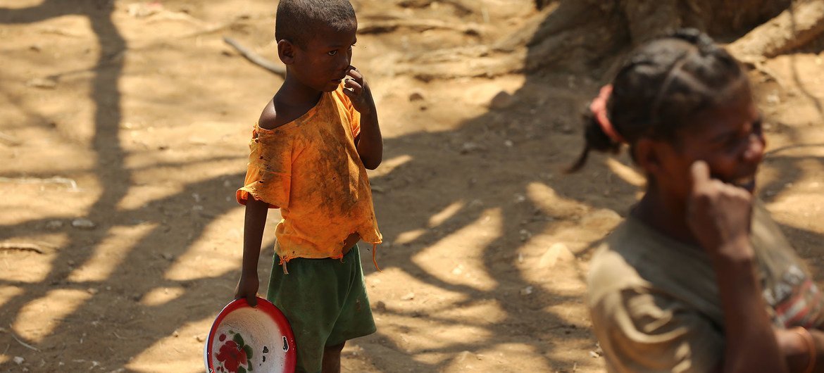 The combined effects of the drought, COVID-19 and the insecurity upsurge have undermined the already fragile food security and nutrition situation of the population of southern Madagascar. The combined effects of the drought, COVID-19 and the insecurity upsurge have undermined the already fragile food security and nutrition situation of the population of southern Madagascar.