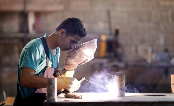 Unemployed youth in Lebanon are taking part in training programmes where they are paid a living wage while they learn. Unemployed youth in Lebanon are taking part in training programmes where they are paid a living wage while they learn.