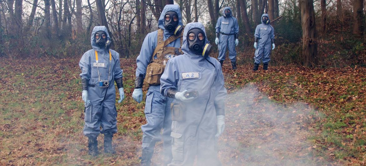 The OPCW inspectorate division maintains readiness to conduct Challenge Inspections, Investigations of Alleged Use, and to provide technical assistance in the event of a chemical incident. The OPCW inspectorate division maintains readiness to conduct Challenge Inspections, Investigations of Alleged Use, and to provide technical assistance in the event of a chemical incident.