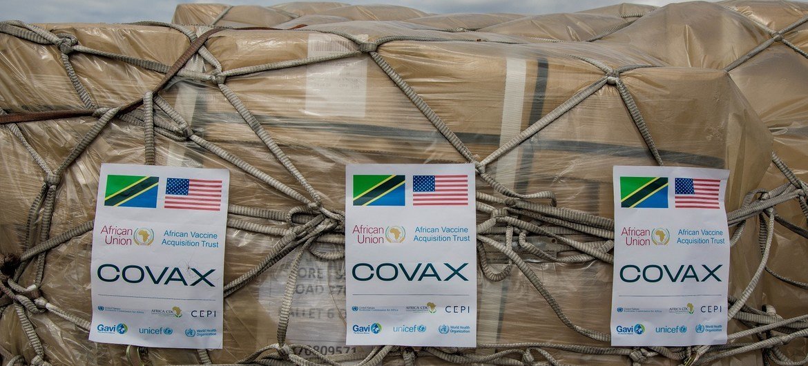 COVID-19 vaccines delivered through the COVAX Facility arrive in Tanzania. COVID-19 vaccines delivered through the COVAX Facility arrive in Tanzania.