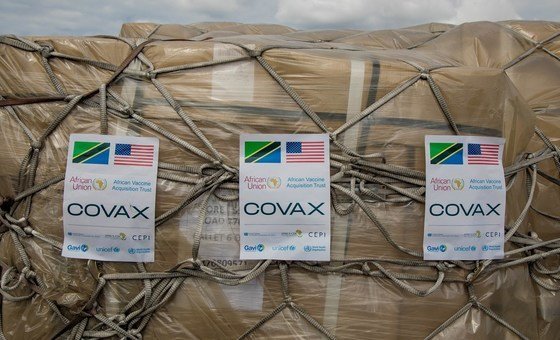 COVID-19 vaccines delivered through the COVAX Facility arrive in Tanzania. COVID-19 vaccines delivered through the COVAX Facility arrive in Tanzania.
