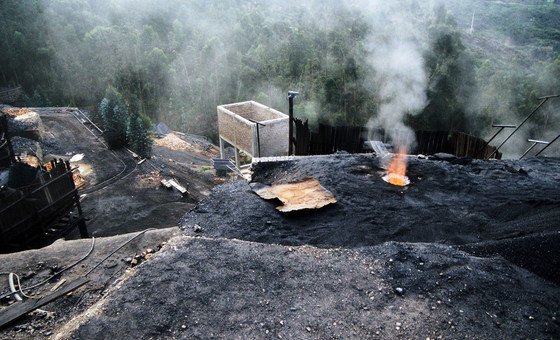 Although the world needs a six per cent cut in fossil fuels to avoid the worst of global warming, coal mines, like those in in Samacá, Colombia, are expected instead to increase production by two per cent. Although the world needs a six per cent cut in fossil fuels to avoid the worst of global warming, coal mines, like those in in Samacá, Colombia, are expected instead to increase production by two per cent.