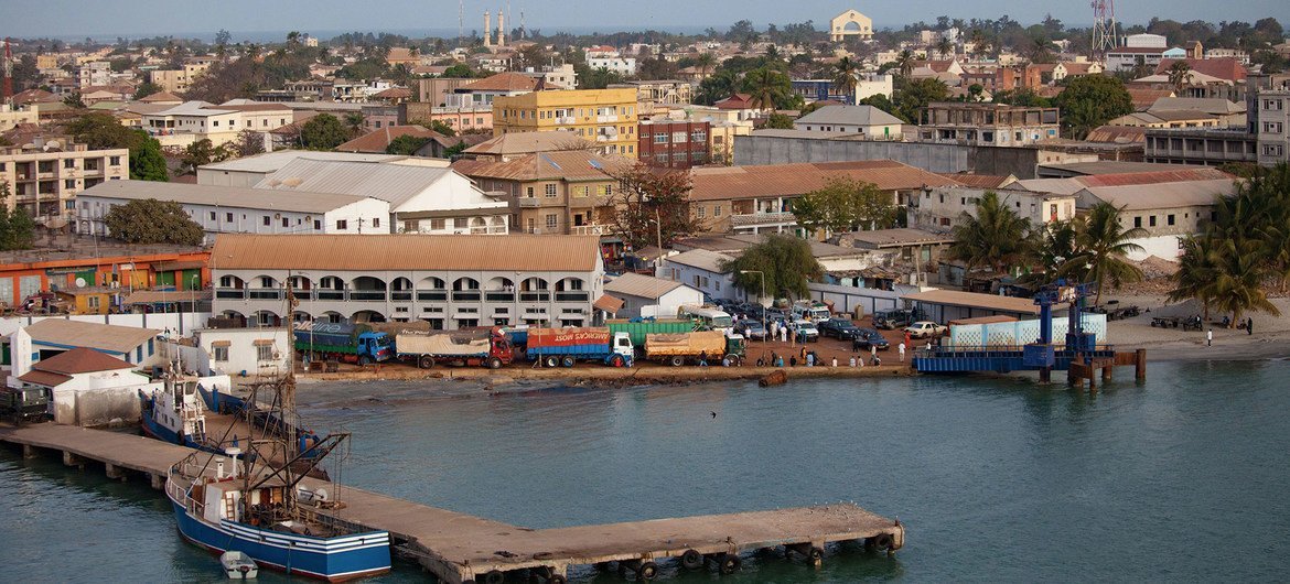Bangul, Gambia's capital city. Bangul, Gambia's capital city.