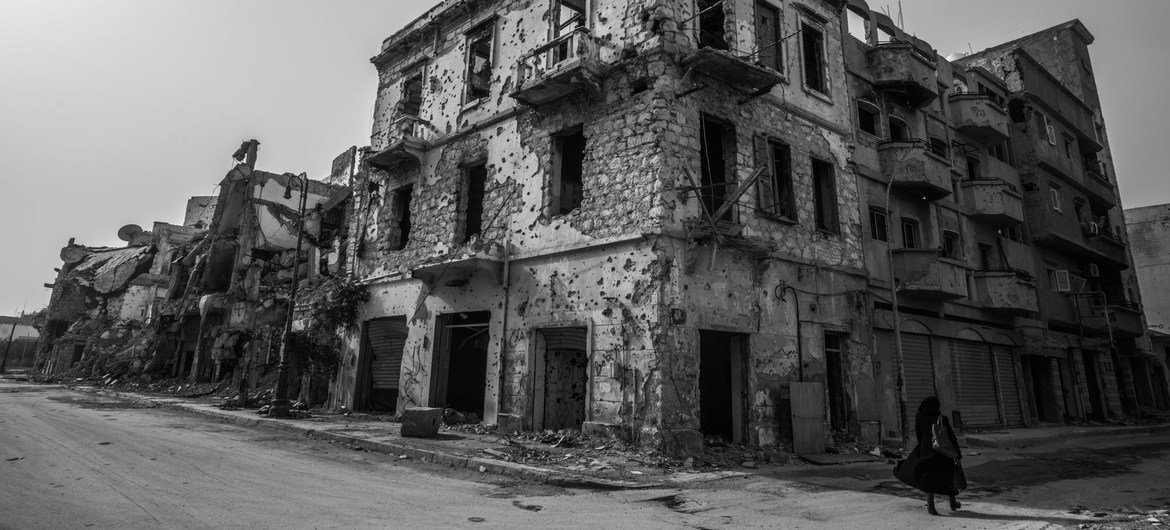 Libya's revolution of 2011 resulted in a fragmented militia rule with much of the country still divided. Libya's revolution of 2011 resulted in a fragmented militia rule with much of the country still divided.