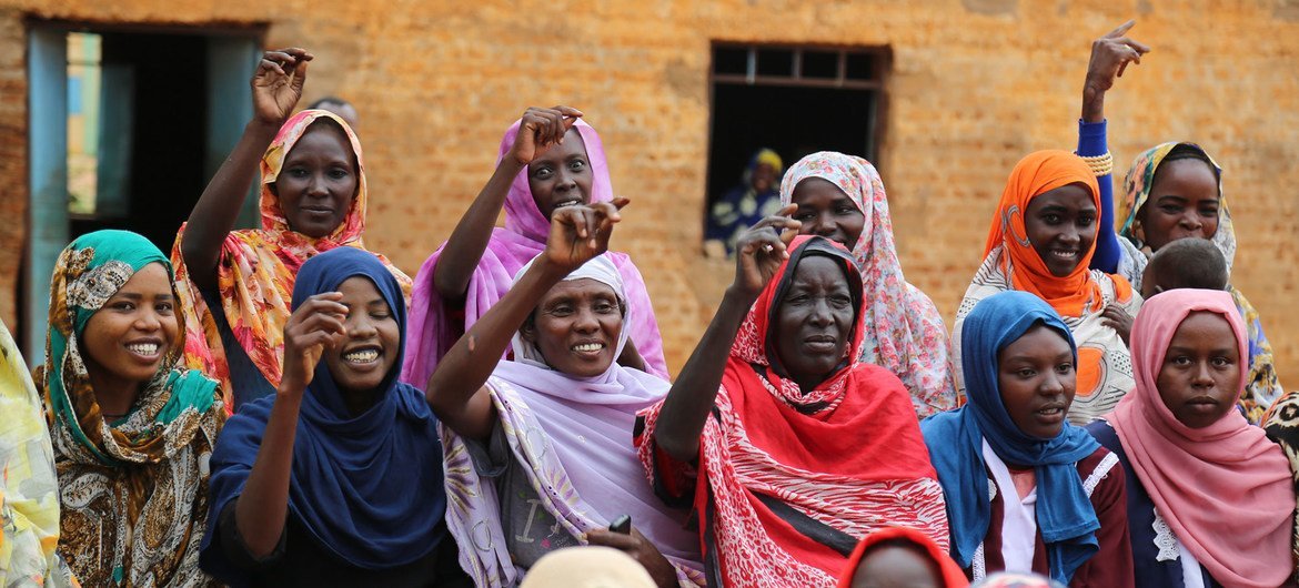 The inclusion of women in political processes will benefit all Sudanese people, the UN says. The inclusion of women in political processes will benefit all Sudanese people, the UN says.