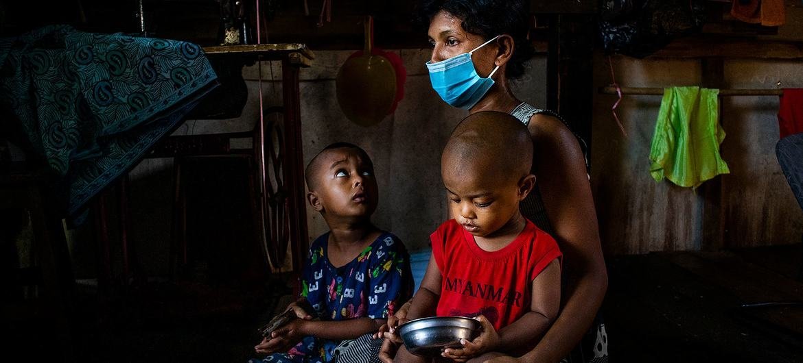 COVID and ongoing insecurity in Myanmar are pushing vulnerable people into poverty. COVID and ongoing insecurity in Myanmar are pushing vulnerable people into poverty.