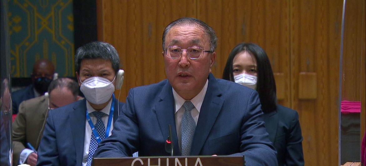 Zhang Jun,Permanent Representative of China to the United Nations addresses the UN Security Council (file photo). Zhang Jun,Permanent Representative of China to the United Nations addresses the UN Security Council (file photo).