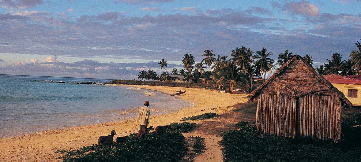Hint Okyanusu'ndaki Komor takımadalarında yaşayan insanların iklim değişikliğine uyum sağlaması gerekiyor.