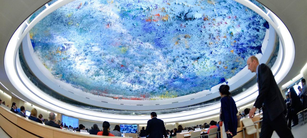 A general view of the Geneva-based UN Human Rights Council in session. A general view of the Geneva-based UN Human Rights Council in session.